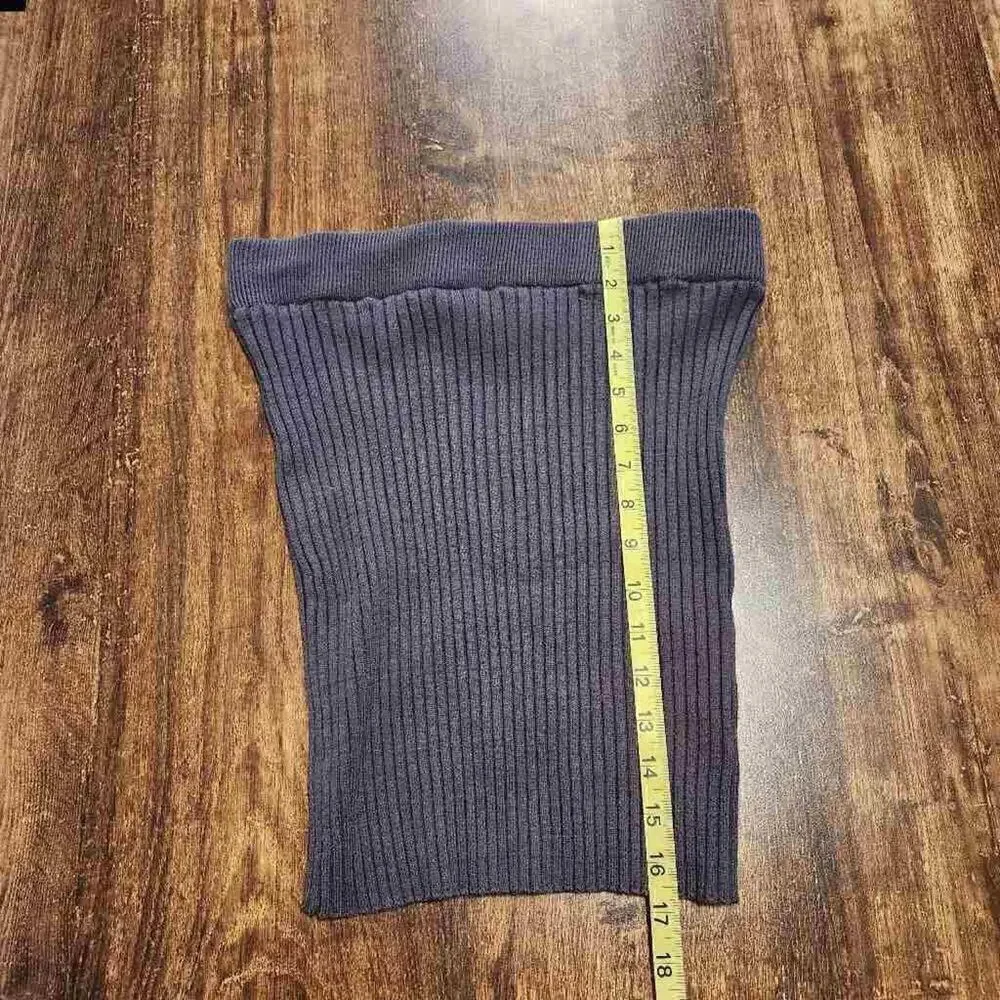 Aster ribbed bodycon skirt
